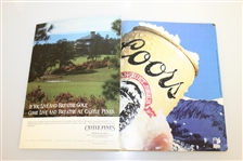 Hubert Green Signed 1985 PGA Championship at Cherry Hills CC Program JSA ALOA