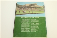 Hubert Green Signed 1985 PGA Championship at Cherry Hills CC Program JSA ALOA