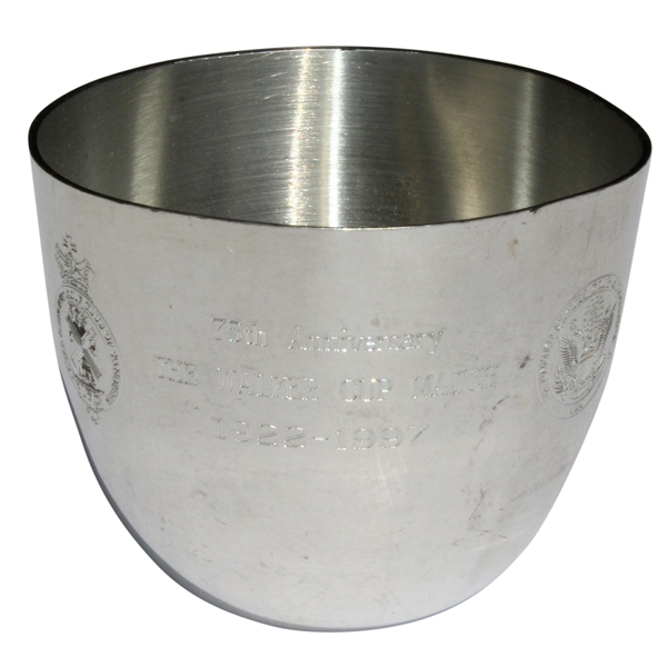Don Cherrys 1997 USGA 75th Anniversary The Walker Cup Match Pewter Cup