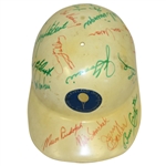 Multi-Signed Vintage Cleveland Open Cream Hard Hat - Lema, Snead, Boros, others JSA ALOA
