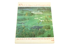 1967, 1972, & 1980 US Open Official Programs - Jack Nicklaus Victories
