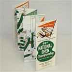 Nicklaus Major Victories Badges, Tickets, Pairing Sheets, and more - US Open