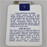 1994 US Amateur Championships Grounds Badge - Woods 1st US Amateur Win