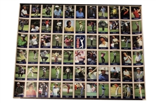 1983 PGA Tour Complete Uncut Golf Card Sheet