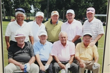 Multi-Signed 2012 Insperity Greats of Golf Photo - Big Three & others - Framed JSA ALOA