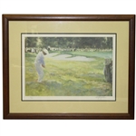 Ben Hogan Ltd Ed 161/500 Print Signed by Artist Walt Spitzmiller - Framed