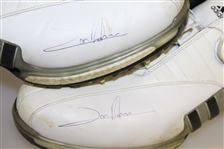 Jon Rahm Signed Personal Masters Final Round Used Golf Cleats JSA ALOA