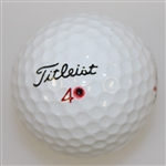 Tommy Bolt Signed Used Titleist Golf Ball JSA ALOA