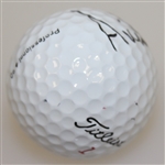 Annika Sorenstam Signed Used Titleist Golf Ball with Full Signature JSA ALOA