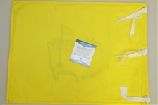 Jack Burke Signed Undated Masters Embroidered Flag with '56' Notation BECKETT #E66212
