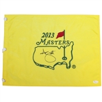 Adam Scott Signed 2013 Masters Embroidered Flag JSA #T69687