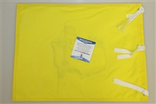 Gary Player Signed Undated Masters Embroidered Flag with '61 74 78' Notation BECKETT #E66214