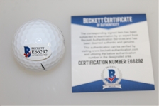 Charles Coody Signed Masters Logo Golf Ball with '71' Notation BECKETT #E66292