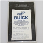 Jack Nicklaus & Jack Nicklaus II Signed 1987 Westchester Classic House & Grounds Pass
