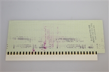 Sam Snead Signed 1974 Personal Check to the USGA for US Open Entry Fee JSA ALOA