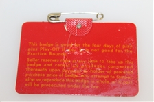 1972 Masters Tournament Series Badge #21083 - Jack Nicklaus Winner