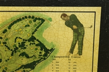 David Graham 1981 US Open Championship Laminated Commemorative Board - Artist Gifted