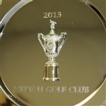 2013 US Open Reunion of Champions Gift from Merion Golf Club - Malcolm DeMille Original Plate