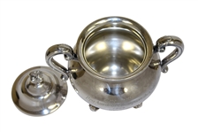 Jack Nicklaus & Pandel Savic 1962 Cincinnati Pro-Am Champions Silver Plated Trophy Tea Set