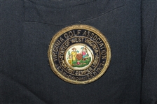 Bill Campbell's West Virginia Golf Association Blazer - Marshall University Buttons