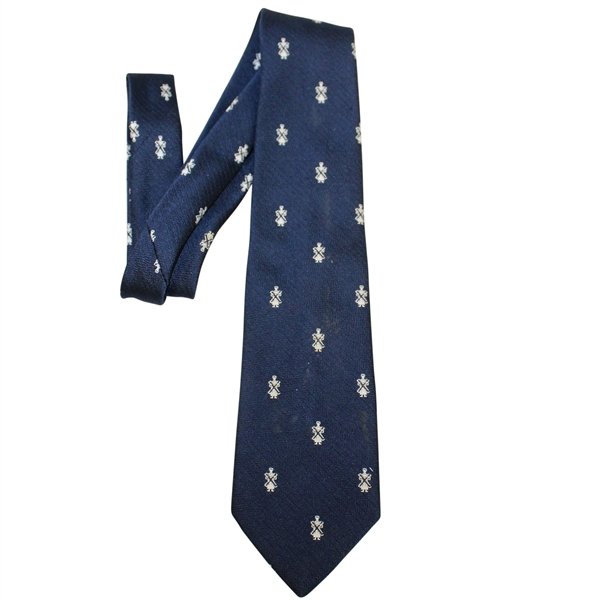 Bill Campbells Personally Owned Necktie with Letter of Provenance from Wife