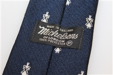 Bill Campbell's Personally Owned Necktie with Letter of Provenance from Wife