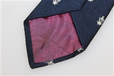 Bill Campbell's Personally Owned Necktie with Letter of Provenance from Wife