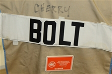 Don Cherry's 1985 USGA Senior Open Championship Caddy Bib for Tommy Bolt