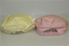 Don Cherry's Pink Cap & The Darrell Royal & Willie Nelson Invitational Hat