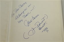 Jack Burke Signed 'Champions Club' Book to Don Cherry with Burke Forging Demaret Sig JSA ALOA