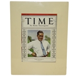 Bobby Jones TIME Magazine Weekly News Magazine Cover - September 22, 1930