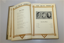 1922 Georgia Tech 'The Blue Print' Yearbook with Bobby Jones
