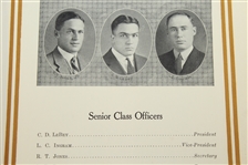1922 Georgia Tech 'The Blue Print' Yearbook with Bobby Jones