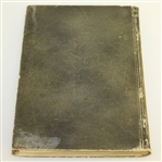 1922 Georgia Tech 'The Blue Print' Yearbook with Bobby Jones