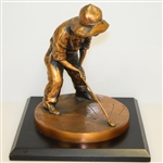 Balfour Large Pinehurst Putter Boy Bronze Sundial Statue