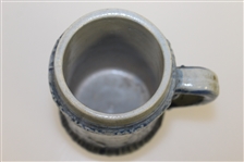 Circa 1915 Blue Golf Themed Beer Mug/Stein