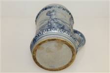 Circa 1915 Blue Golf Themed Beer Mug/Stein
