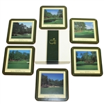 Augusta National Golf Club Masters Six Hole Coasters with Original Box