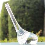 Tiffany & Co Luxury Large Leaded Crystal Art Glass Golf Club Paperweight