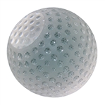 Tiffany & Co Luxury Leaded Crystal Art Glass Golf Ball Paperweight