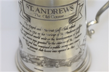 St. Andrews 'The Old Course' Pewter Golf Tankard - Made in England