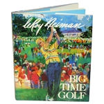 Leroy Neiman Signed Big Time Golf Book JSA ALOA