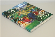 Leroy Neiman Signed 'Big Time Golf' Book JSA ALOA
