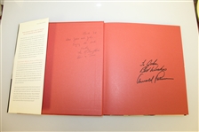 Arnold Palmer Signed 'Memories, Stories, & Memorabilia' Book with 14 Collectibles JSA ALOA