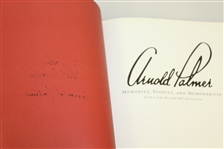 Arnold Palmer Signed 'Memories, Stories, & Memorabilia' Book with 14 Collectibles JSA ALOA