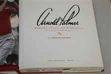 Arnold Palmer Signed 'Memories, Stories, & Memorabilia' Book with 14 Collectibles JSA ALOA