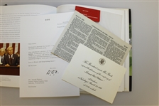 Arnold Palmer Signed 'Memories, Stories, & Memorabilia' Book with 14 Collectibles JSA ALOA
