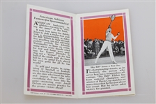 1929 Bobby Jones Cover 'Men of America' No. 35 Sports Booklet - Great Condition