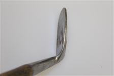 Spalding Concave Face Gold Medal Mashie 3 - Pat Dec. 19, 1905 with Shaft Stamp