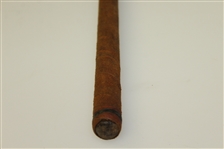 Spalding Mark Deep Smooth Face Brass Blade Putter - Circa Late 1890's